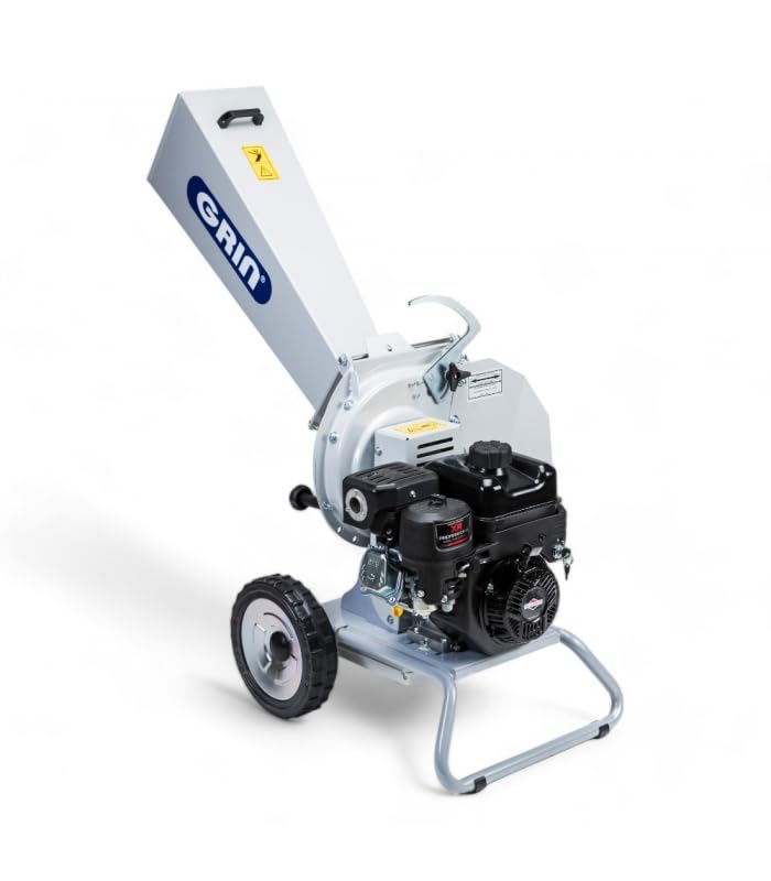 Broyeur de végétaux thermique GRIN, 50mm, Briggs Stratton 208cc, démarrage électrique - BIOCH50