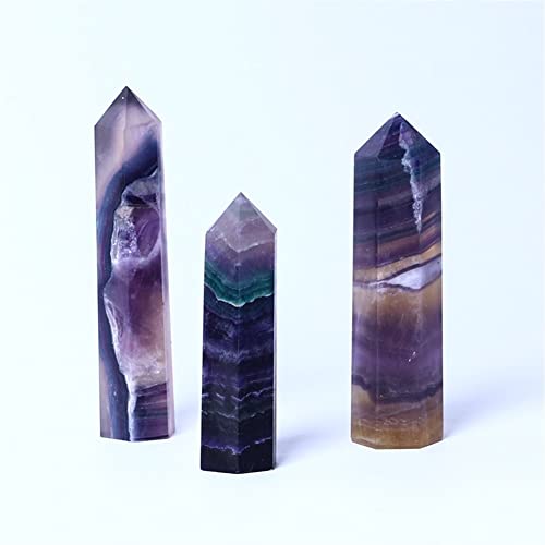 Point de fluorite naturelle de qualité supérieure | Quartz de collection 6-7 cm