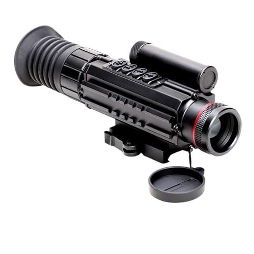 Mira telescópica de visión Nocturna TGS30, Monocular Imagen térmica for Caza, telescopio infrarrojo Profesional para Camping y Seguridad