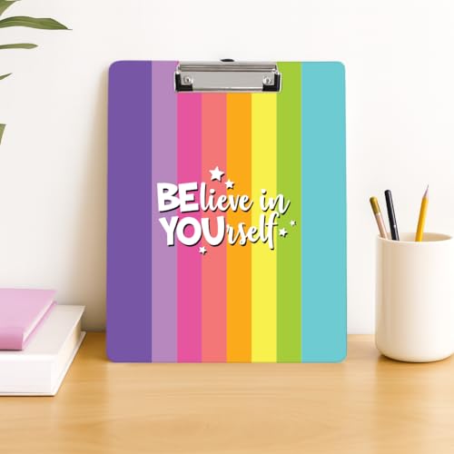Image of Clipboard Drawing, Writing, Exam Board with Clip (Size - 24x36 cm) Sturdy, Lightweight for Office, School, College - QTS 3