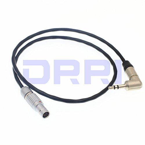 DRRI 3.5mm Neutrik Jack to 5 Pin Tentacle Sync Easync Timecode Cable, Straight 5Pin cable - Image 3