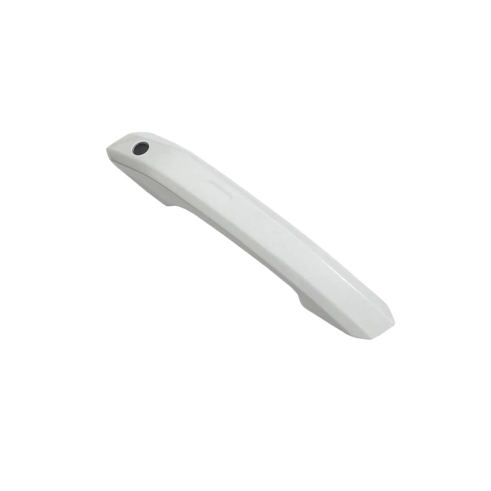 EVEKHAHHRB Car Door Handle 1PCS Exterior Door Handle Cover for Q5 A4 A5 S5 S4 RS4 RS5 B9 Exterior Door Handle(Glacier White,Left Rear Door LRD)