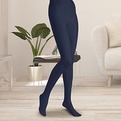 Image of Butterfly EMEM Apparel Women's Plus Size Queen Opaque Footed Tights