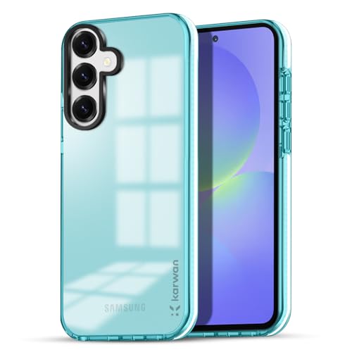 Image of KARWAN Back Cover|Samsung Galaxy S25 Back Cover |Polycarbonate Material| Full Camera Protection |Perfectly Fit| Case for Samsung Galaxy S25 - Blue