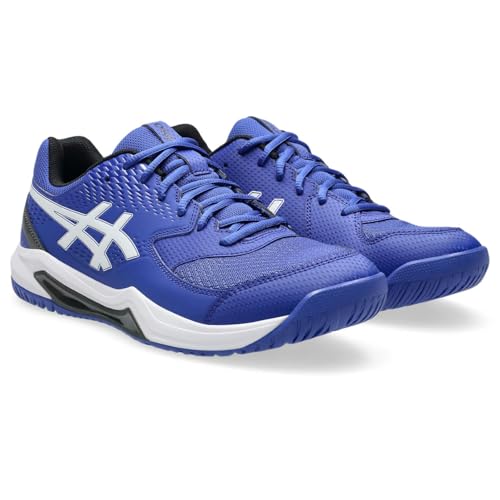 ASICS Gel-Dedicate 8, Sneaker Hombre, Dark Cobalt White, 45 EU