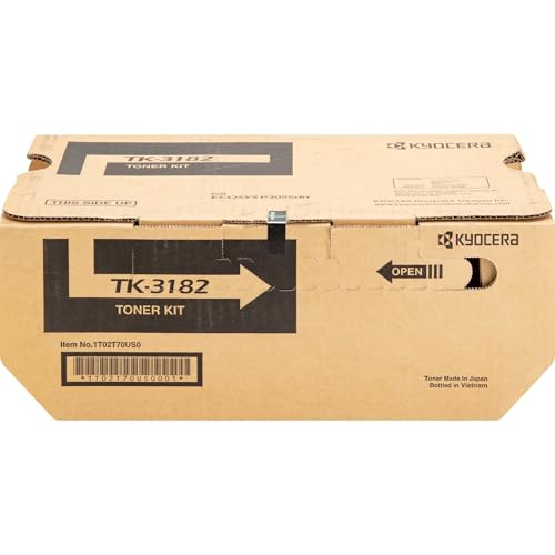 Kyocera OEM TK-3182 (1T02T70US0) Black Toner Cartridge. for Kyocera ECOSYS P3055dn