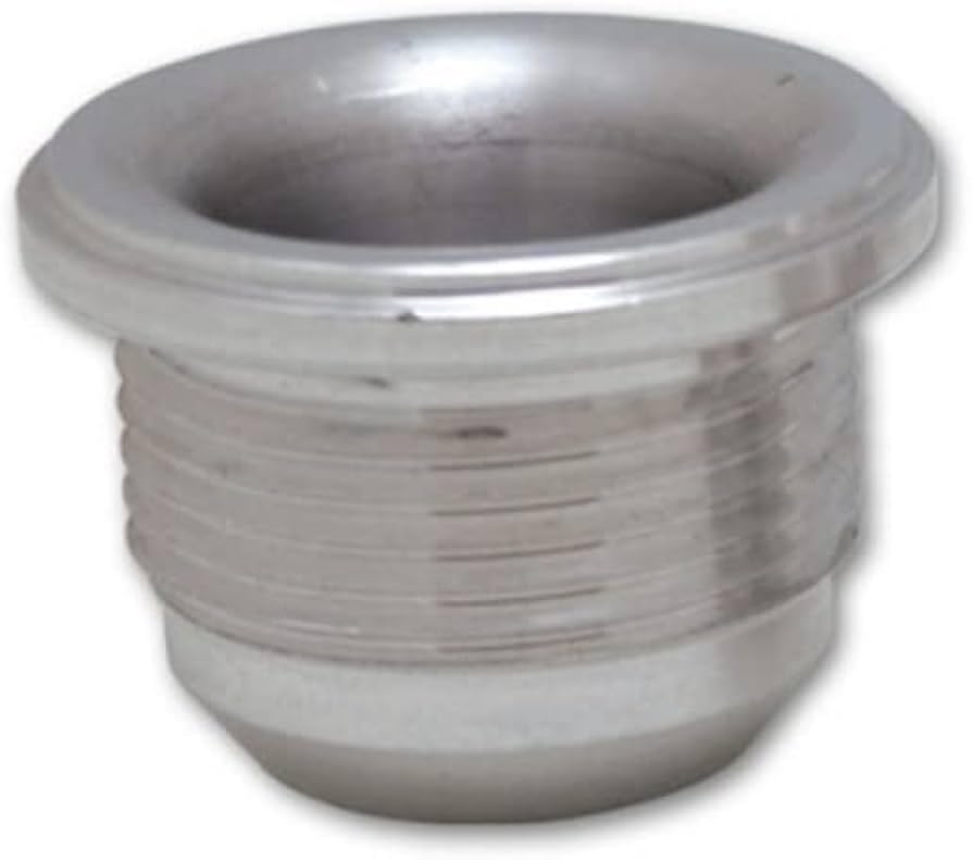 Vibrant Performance MALE 20AN ALUMINUM WELD BUNG(15/812 SAE THREAD 13/4IN FLANGE OD)