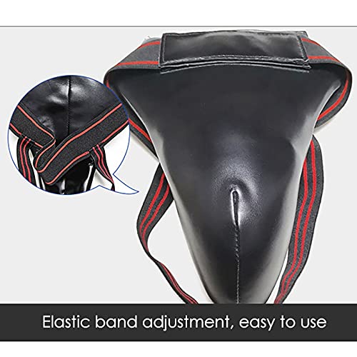 FUIKEING Mens Groin Guard, Men Boxing Groin Guard Shock-Absorbing Taekwondo Karate Jockstrap Sanda Crotch Protector - Image 6
