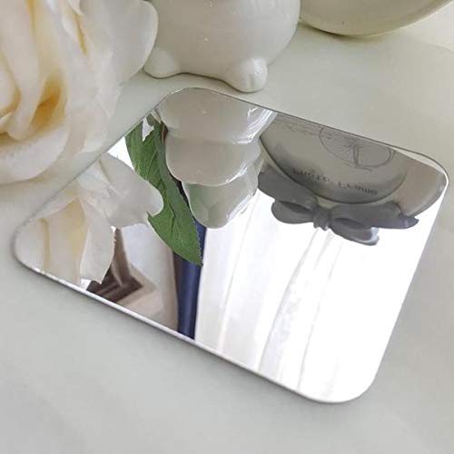 Image of Bikri Kendra - Sun Mirror Sticker for Wall, Acrylic Sticker, Decorative Mirror Sticker for Wall, Acrylic Stickers, Wall Stickers for Hall Room, Bedroom. (Silvere)