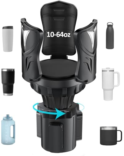 Cup Holder Expander for Car with Adjustable Adapter, Easkkty All ...