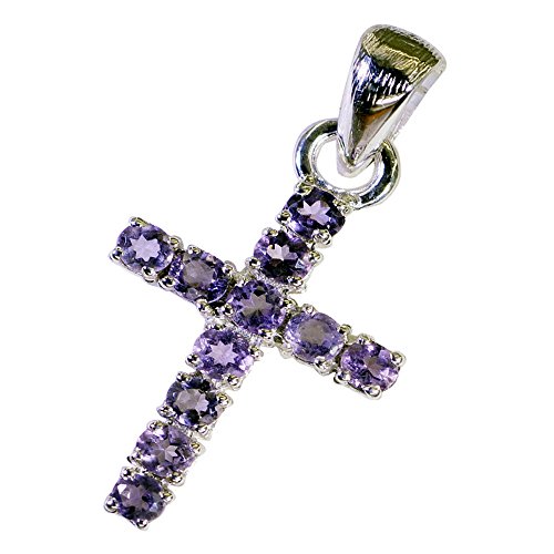 Croix améthyste argent, un collier protecteur rempli de sérénité - 3