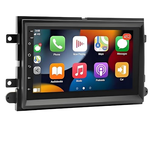 ���C�����X carPlay �A���h���C�h�����\�� Android 13 �J�[�X�e���I�i�p�̃t�H�[�h �p��F150/250/350 �p�̃����J�[�� 2004-2014 �Ή��A���C�����X Carplay Auto �^�b�`�X�N���[�����ځj