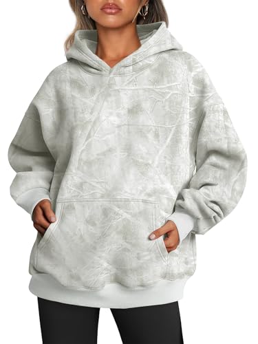 Image of Trendy Queen Women Oversized Hoodies Fall Outfits | Gentle Skin Feel, Aesthetic Drop Shoulder, Large Kangaroo Pocket, Seamless Daily Outfit Match