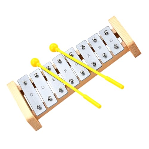 Piano musical jouet xylophone percussion 8 notes bois pour développement auditif
