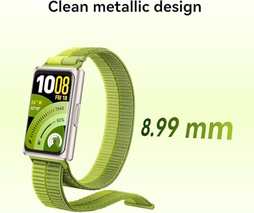 Image of Huawei Band 11 Pro Smartwatch with GPS, Aluminium Alloy Case, Large 1.62 inch Display, Heart Rate and SPO₂, New Sleep Monitoring, Emotional Wellness, Android & iOS (Black)