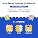 NATPAT Breathe Easy Stickers - Stuffy Patch for Kids and Adults - All-Natural Cold and Allergy Relief for Congestion, Chemical and Drug Free - BuzzPatch Natural Patch (24 Pack)