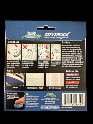 Disque en acier de retrait de surface DMT DMAXX abrasif diamant grain 220 - 7