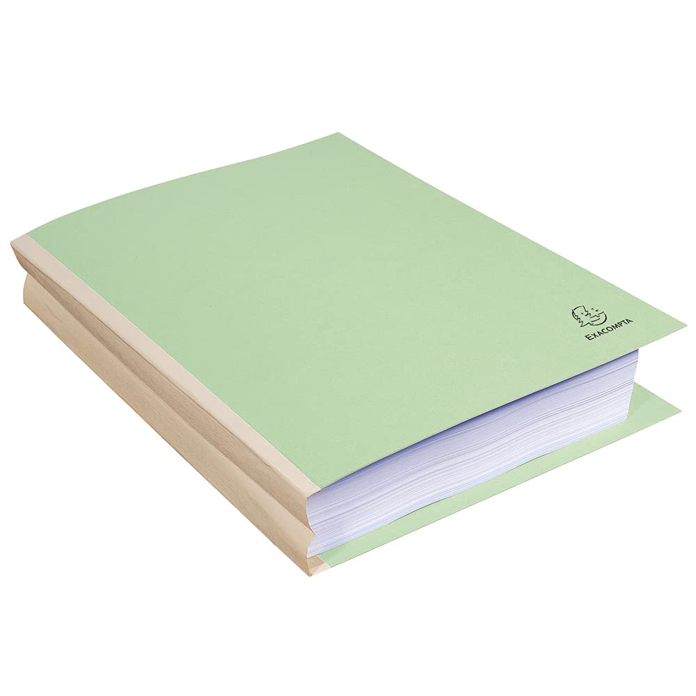 Exacompta 25 Chemises Rigides à soufflet Forever® Ange Bleu Assorties