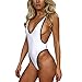 Produktbild Loveso Damen Deep V Einteiler Bademode Schale Einteiler Slim Badeanzug Schwimmanzug Sexy Swimsuit