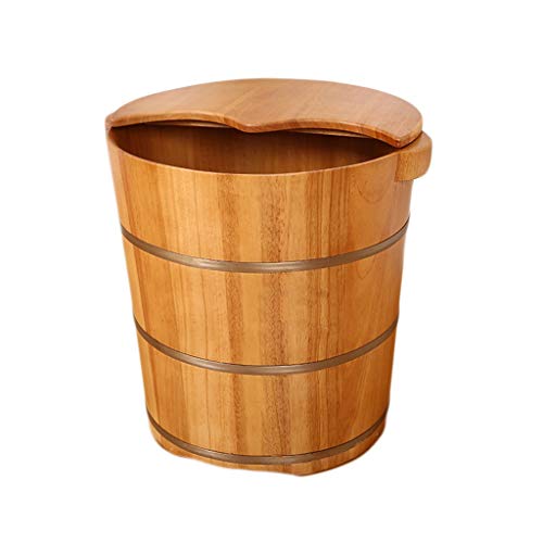 Spa de Pies de Madera BABYCE con Tapa 38x33x40 cm