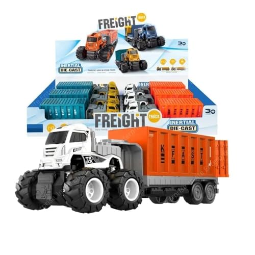Image of 1:43 Metal Toys Alloy Diecast Truck Set Toy, Diecast Miniature Car Model Best Birthday Gift for Kids (Klx600-195)