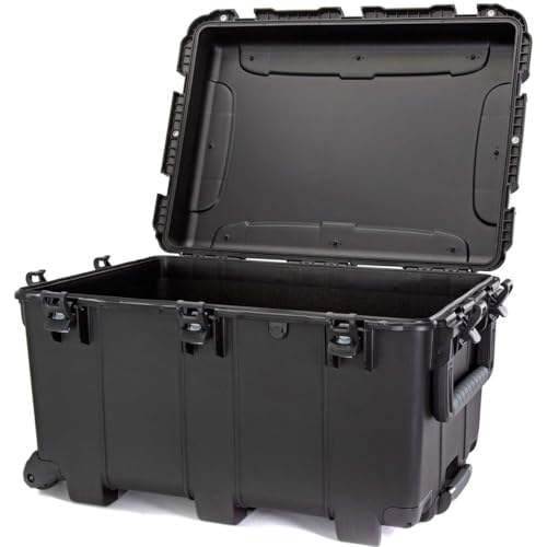 Image of NANUK 975 Wheeled Waterproof Standard Hard Case without Foam Insert, Black