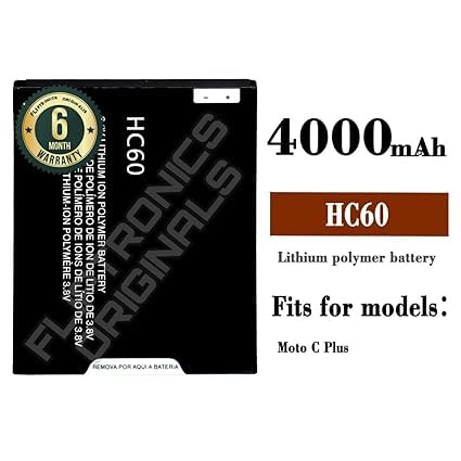 Image of HC60 Battery for Motorola C Plus XT1721, XT1723, XT1724 Battery with 6 Month warrenty**** (X233)