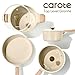 CAROTE 14Pcs Pots and Pans Set Non stick, Ceramic Cookware Set, Non-toxic Kitchen Cooking Set, PFAS and PFOA Free