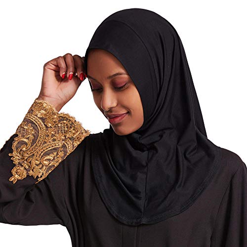 Hijab cagoule en modal pour femme musulmane - Bonnet turban avec couverture complète du cou
