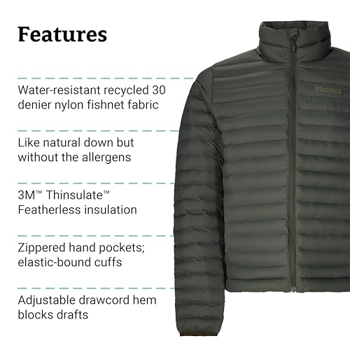 Image of MARMOT Men's Echo Featherless Jacket - Lightweight Down Alternative Puffer Coat