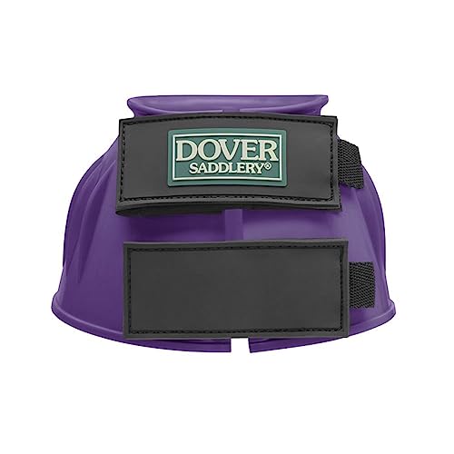 Dover Saddlery PVC Tough Bell Boots - Purple - Large