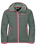 jack wolfskin mädchen winterjacke 140 windabweisend, wasserabweisend, atmungsaktiv