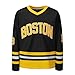 KOKJUX#18 Happy Gilmore Hockey Jersey for Men,Boston Adam Sandler 1996 Movie Ice Hockey Jersey Black M