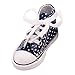 Fenteer 1 Paar Puppe Schuhe Segeltuch Puppenschuhe Sneaker für 1/3 BJD Puppen, 7,5 x 4,5 cm - Blau