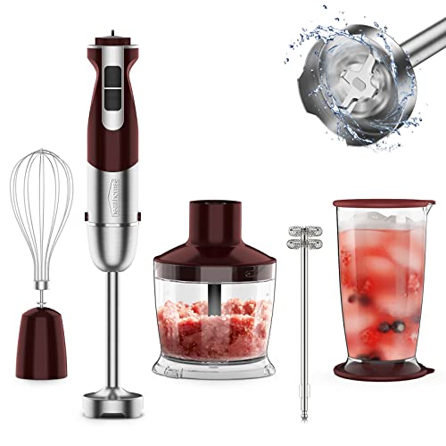 Frullatore a Immersione, Healthomse Minipimer...