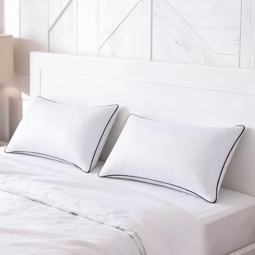 Set 2 Almohadas Luxury Hotel Collection Poliéster