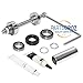 W10435302 Bearing Tub Seal Kit, W10447783 Driver Tool by PartsBroz - Compatible Whirlpool Washer Parts - Replaces AP5325033 PS3503261 - Includes Shaft, 3 Bearings, Seals, Grease, Adhesive, Spanner Nut