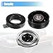 X AUTOHAUX 1 Set AC Compressor Clutch Replacement Fit for Lincoln Town Car 4.6L 1994-2002