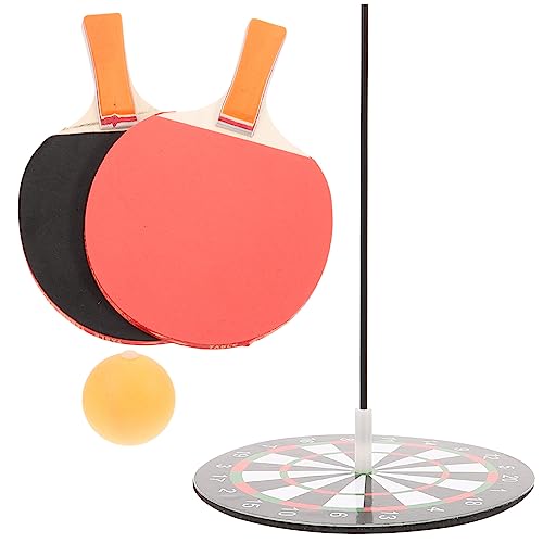 jojofuny 1set Elastic Table Tennis Training Kit Single Player Practice Device for All Skill Levels Upgraded Material Use for Boys and Girls and Adults