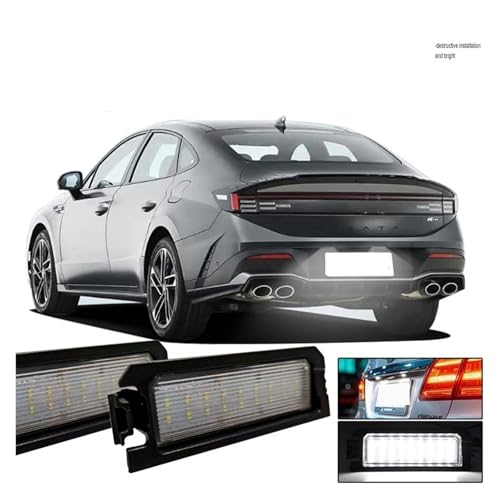 Luz LED de matrícula sin error Canbus para solucionar fallos en Hyundai Sonata 3
