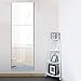 Beauty4U 3-Piece 16 Inch Wall Mirror Full Body Mirror Wall-Mounted Frameless Mirror Hanging Door Mirror Home Workout Gym Mirror for Wall Glass Mirror Tile Self Adhesive