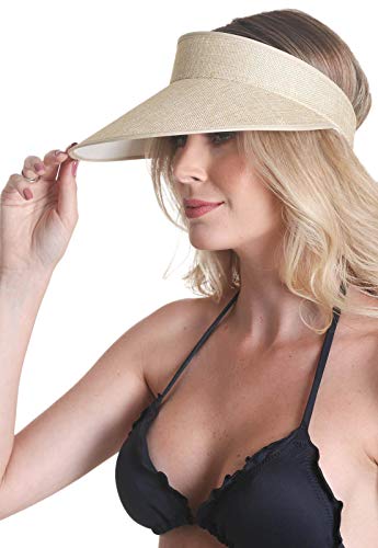 Viseira Aba Grande Color - Creme UNICO