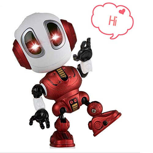 ALLCELE Spaß Aufnahme Reden Roboter für Jungen kleine Kinder Spielzeug, Bildung Spielzeug für Kleinkinder Kinder Geburtstag Geschenke Geschenke für 3-12 Jahre alte Jungen Spielzeug Alter 3-12 (red)
