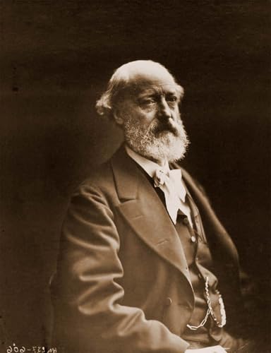 Portrait d'Eugène Viollet-le-duc architecte par Nadar tableau toile déco chambre 60x90