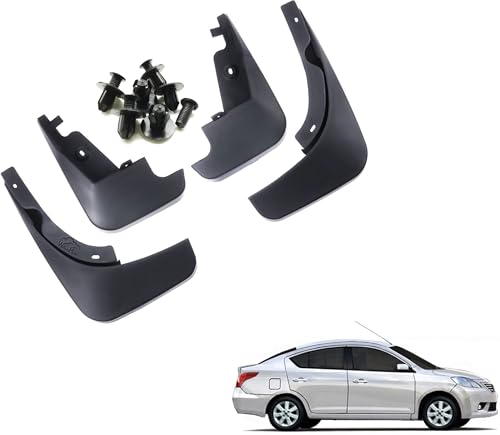 Image of WolkomHome Mud Flap Compatible with Sunny - Durable Splash Guards for Car Exterior Protection