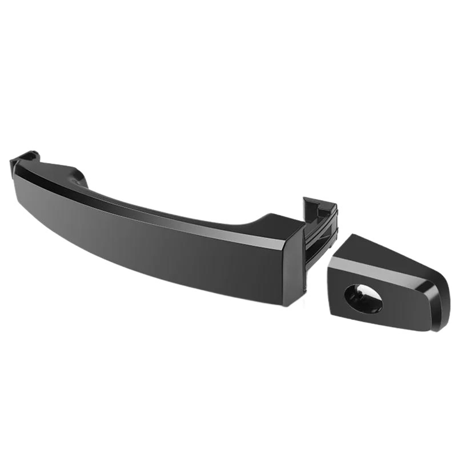 Zhqdrcy 1Pc Black Front Lh Door Open Handles For Saturn For Vue 2008 2009 2010 Car Exterior Door Handle(1Pc Black Front Lh)