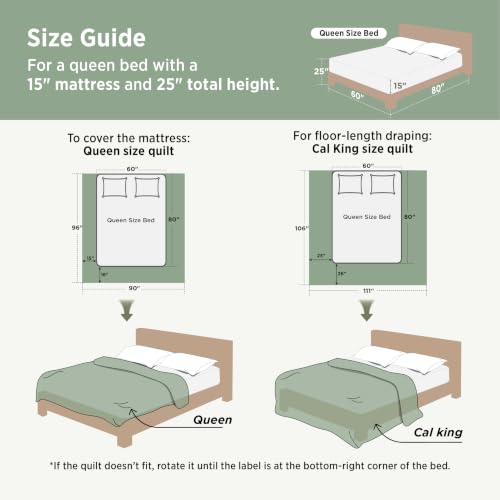Image of Bedsure Queen Bed in a Bag Reversible Bed Set 7 Pieces Grey /Light Grey