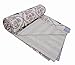 SOMUKARA Hand Block Print Kantha Quilt Indian Cotton Queen Size Bedspread Throw Indian Handmade Bed Cover Bohemian Blanket (Twin 90 x 60 Inch)