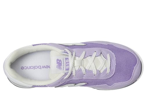 New Balance 515 V1 Lace-Up Sneaker, Lilac Glo/Violet Crush, 4 US Unisex Big Kid2
