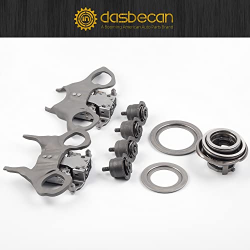 Dasbecan Pair Clutch Release Fork Levers Compatible With Ford Fiesta 2011-2019 Ford Focus 2012-2017 Replaces Ca6Z-7515-J Ca6Z-7515-K Ca6Z7A508-E Bv-6Z7A508-A #TOP5